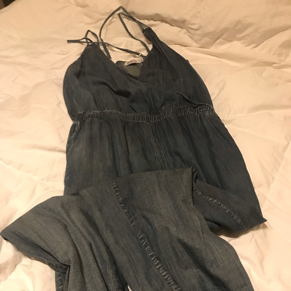 Denim jumpsuit